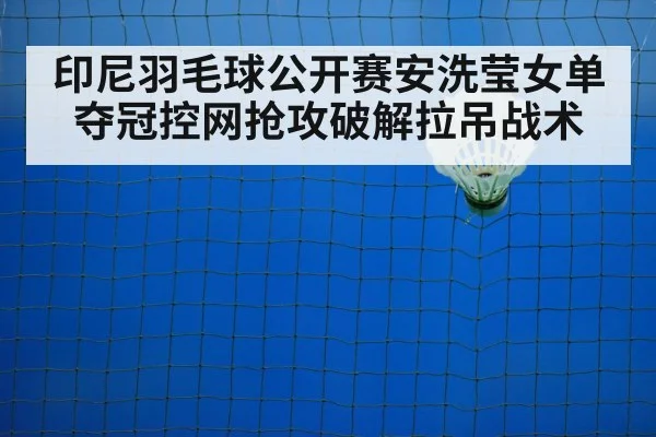badminton net play